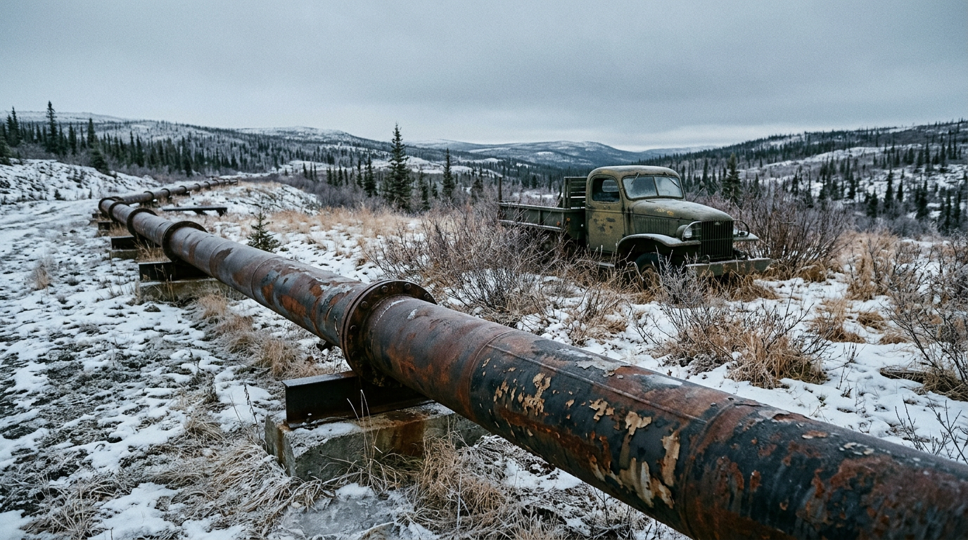 Canol Heritage Trail revela custo de um fracasso logístico da Segunda Guerra