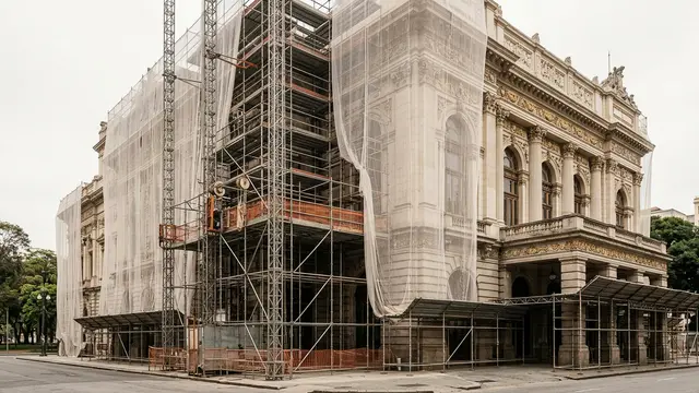 Chumbo no Palais Garnier força extensão de obras e desorganiza cronograma da Ópera de Paris