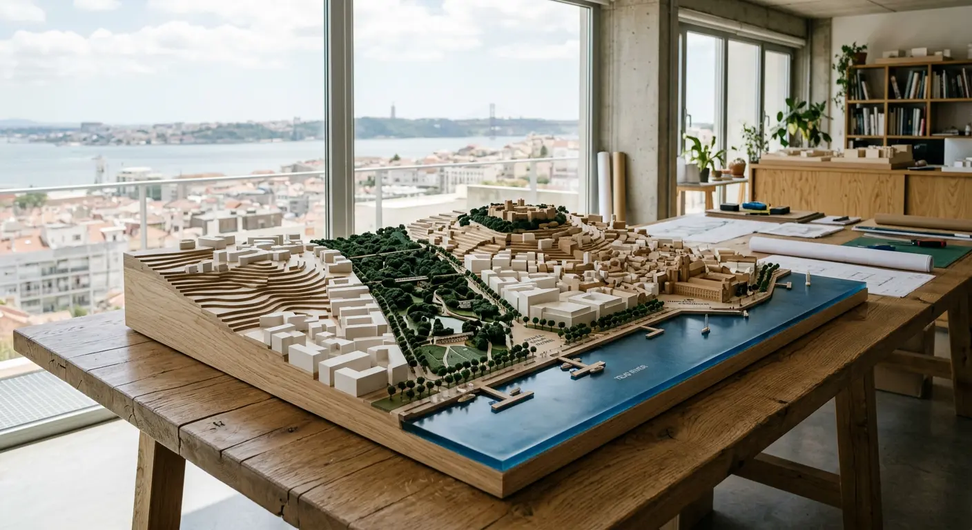 MVRDV e OODA redesenham orla de Lisboa para criar novo distrito urbano