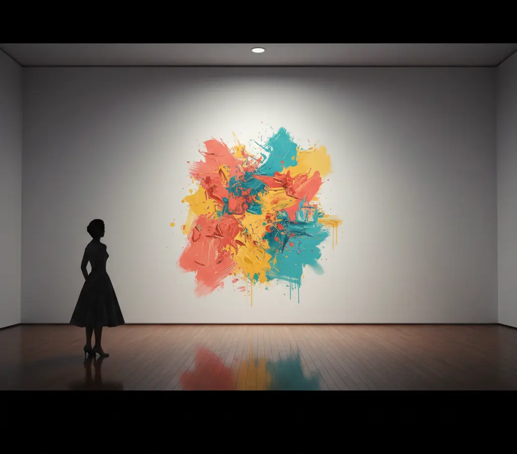 A mulher que inventou Pollock, mas se esqueceu de si mesma