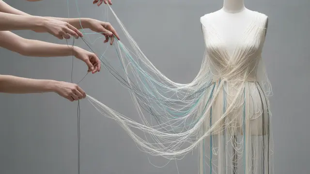 Iris van Herpen e o vestido de mil mãos
