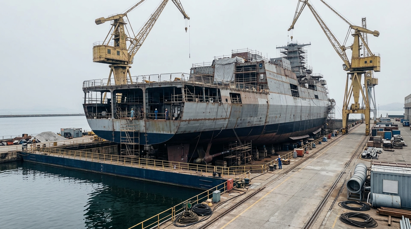China constrói maior navio de apoio naval do mundo — e altera balanço no Pacífico