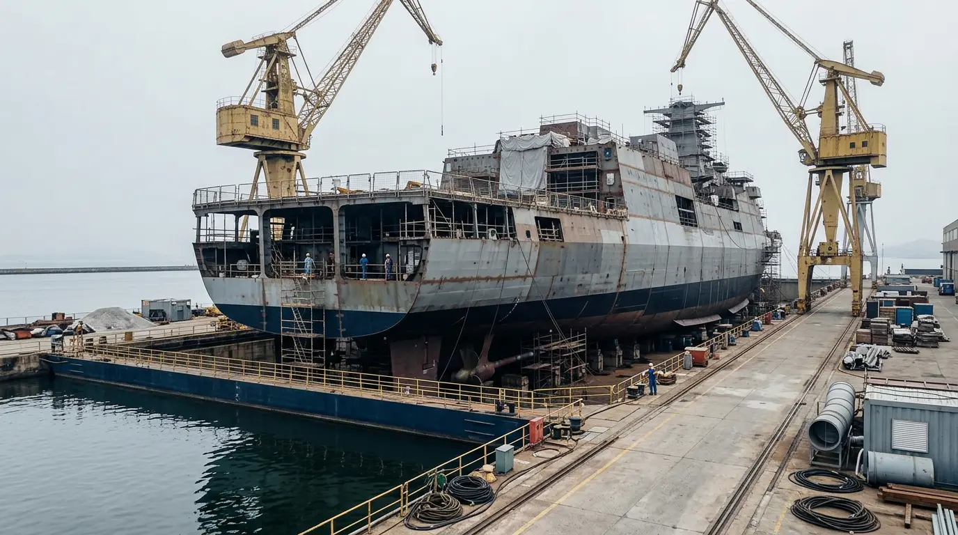 China constrói maior navio de apoio naval do mundo — e altera balanço no Pacífico