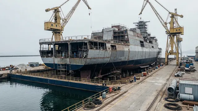 China constrói maior navio de apoio naval do mundo — e altera balanço no Pacífico