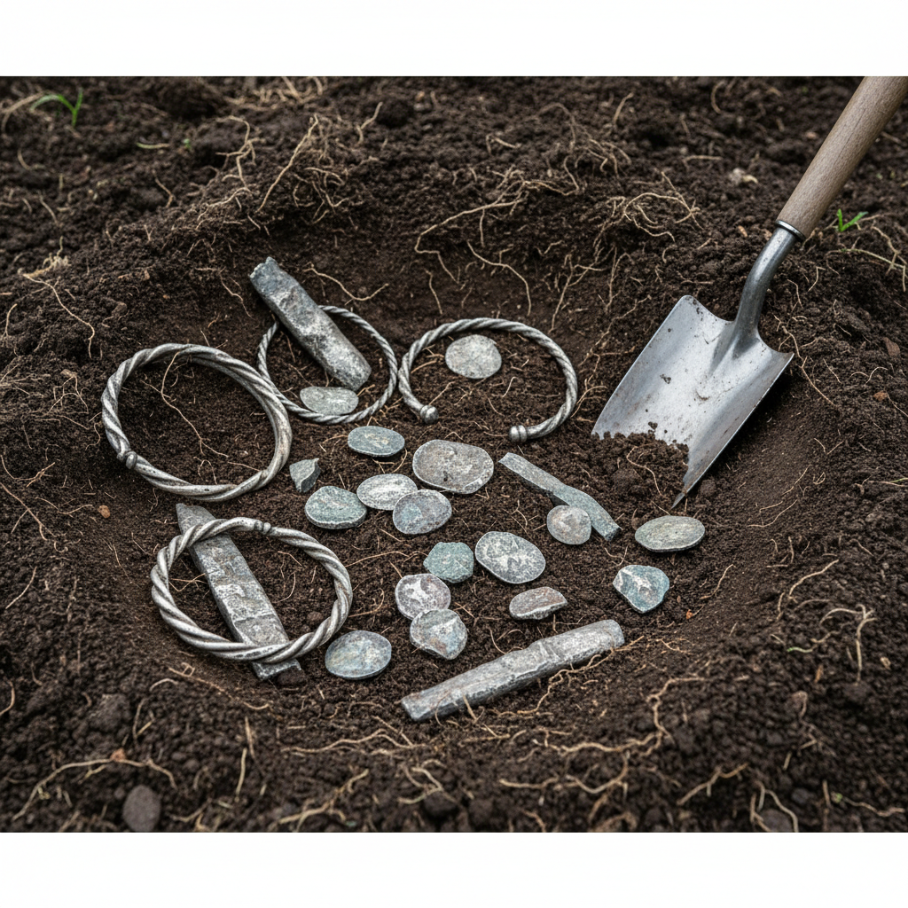 O cofre Viking que um jardim revelou