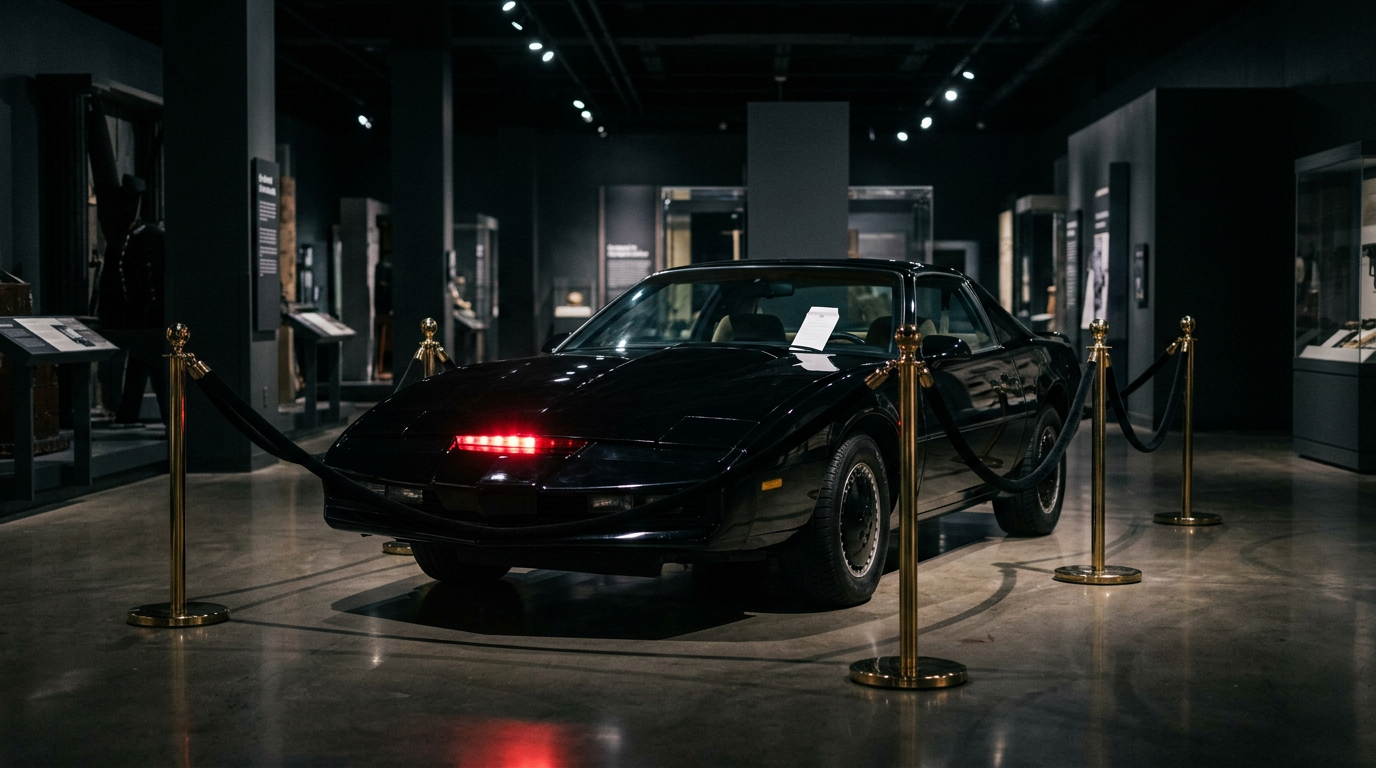Réplica do carro de Knight Rider recebe multa em Nova York — sem sair de Illinois