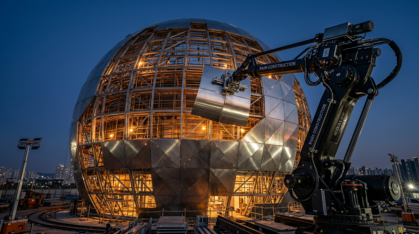 Seoul Robot & AI Museum redefine a fronteira entre construção e tecnologia