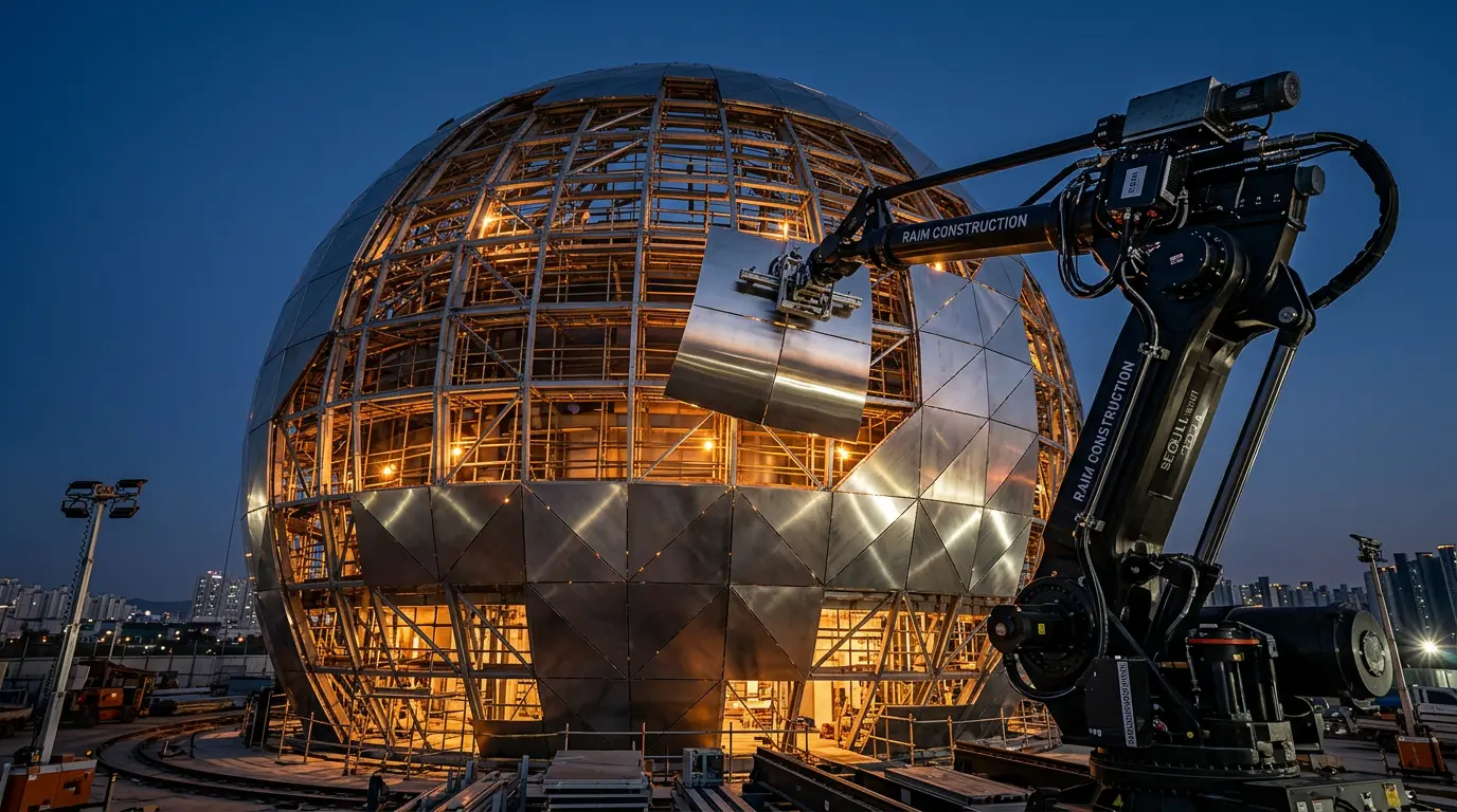 Seoul Robot & AI Museum redefine a fronteira entre construção e tecnologia