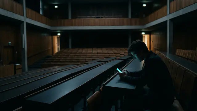 Solidão digital — por que a faculdade se tornou um palco de isolamento