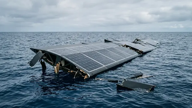Drone solar de envergadura colossal cai no mar após recorde de autonomia