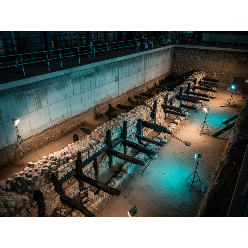 Muralha de 2.000 anos em Paris pode reescrever a história da cidade