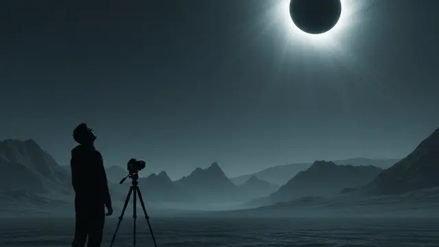 A câmera ou a coroa: o dilema de quem caça um eclipse solar