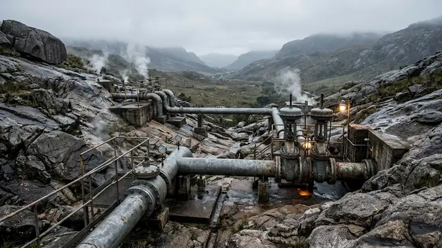 Geotermia profunda em Cornwall gera energia e extrai lítio