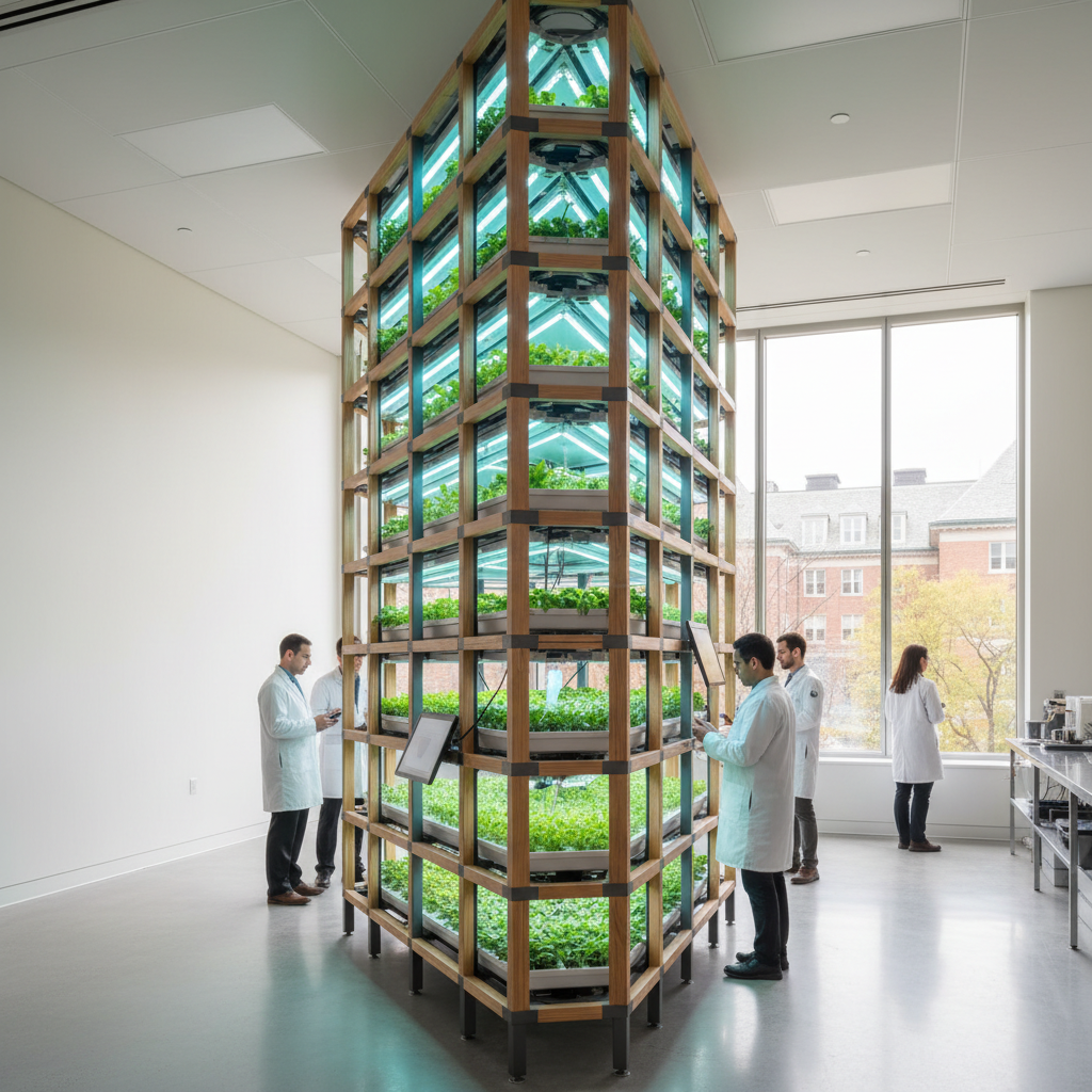 MIT Farm une arquitetura e agricultura em projeto premiado