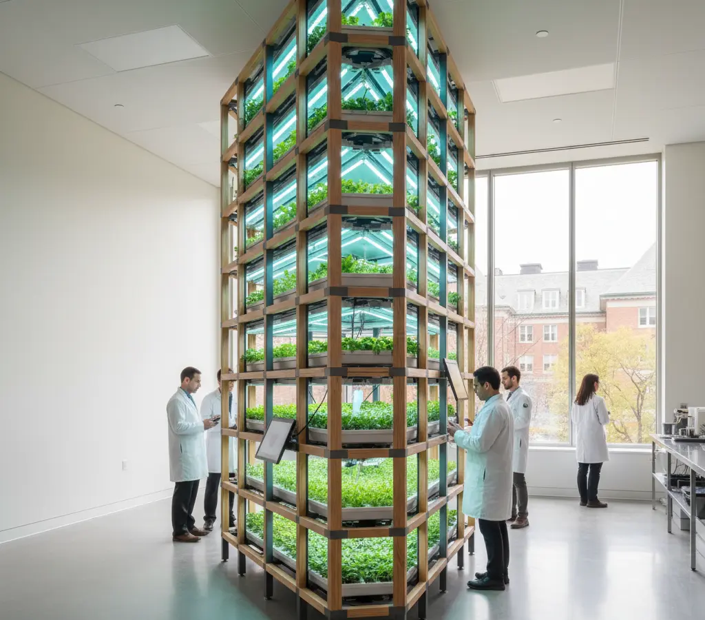 MIT Farm une arquitetura e agricultura em projeto premiado