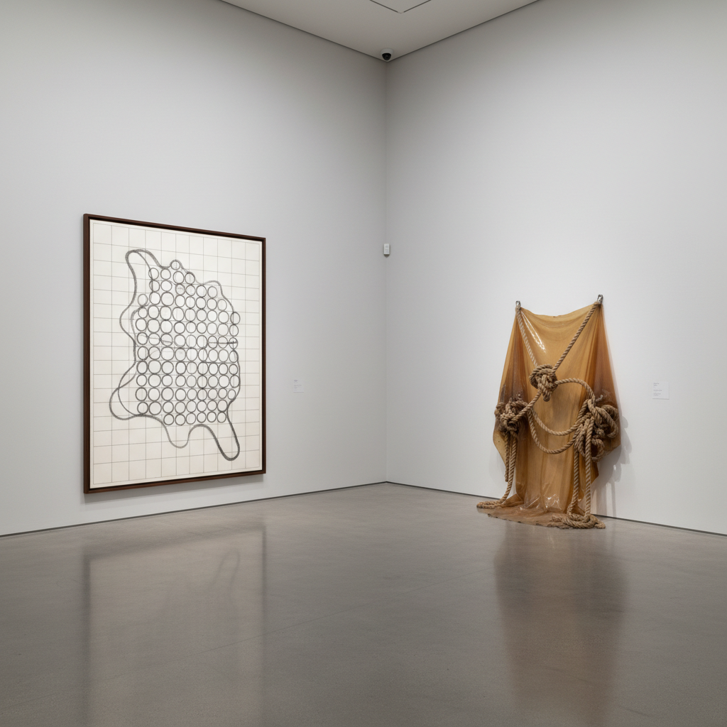 MoMA dedica exposição a Eva Hesse e a conexão entre desenhos e esculturas