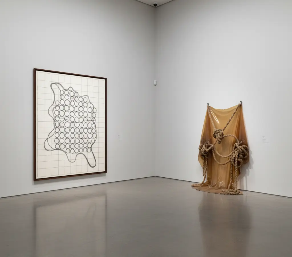 MoMA dedica exposição a Eva Hesse e a conexão entre desenhos e esculturas