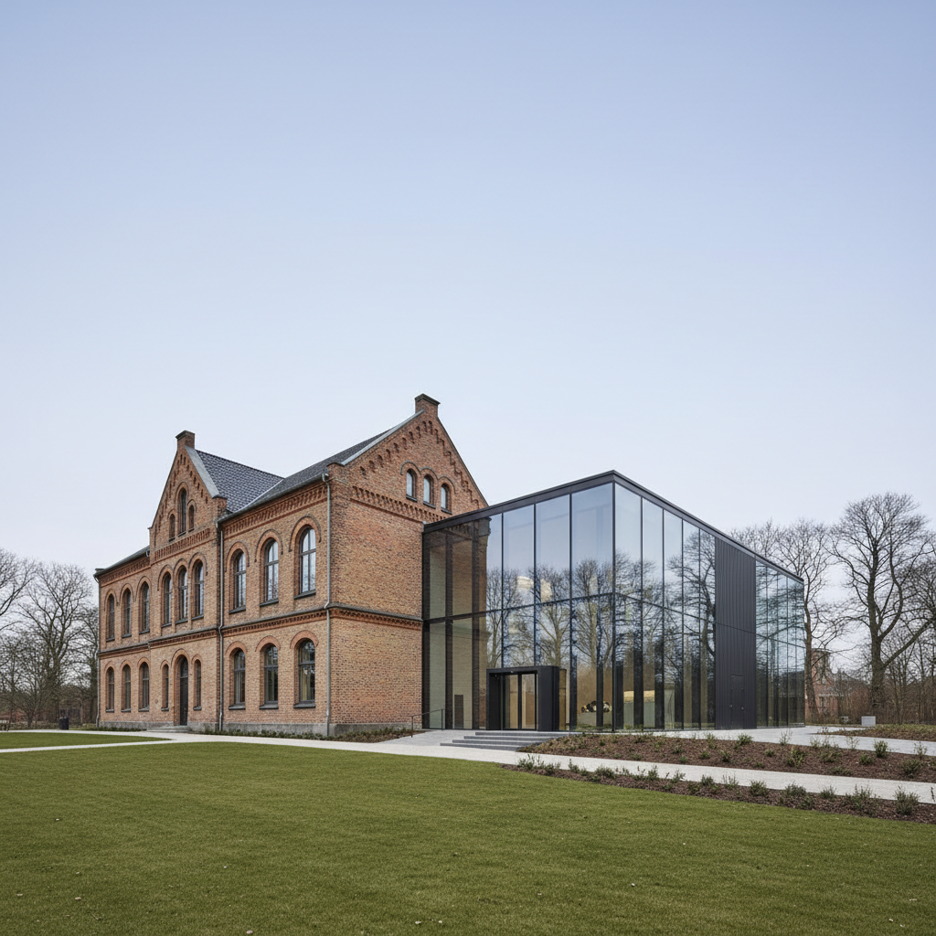 CF Møller revitaliza hospital psiquiátrico dinamarquês como museu