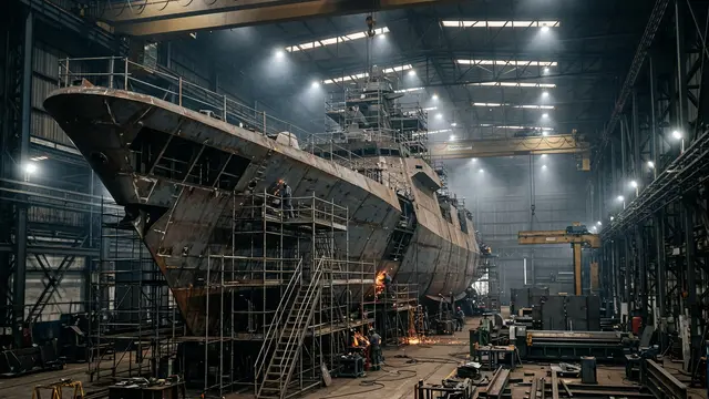 Navantia acelera produção das fragatas F-110 — e prepara versão mais letal para a Armada