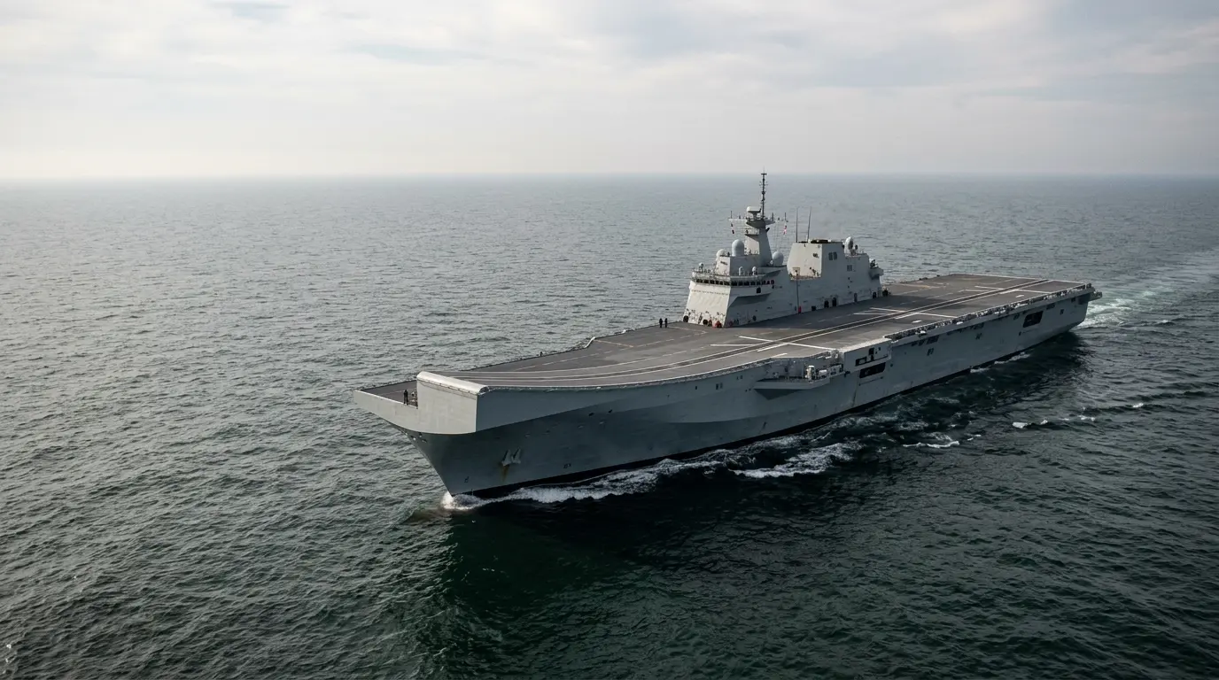 China lança Type 076 — o navio que redefine o combate naval híbrido
