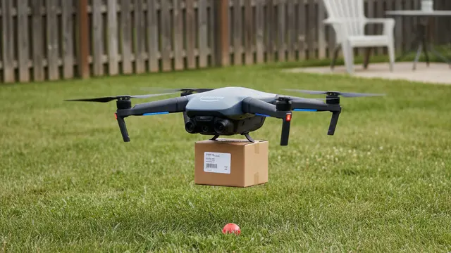 Amazon acelera nos drones: a logística do futuro encontra o quintal do presente