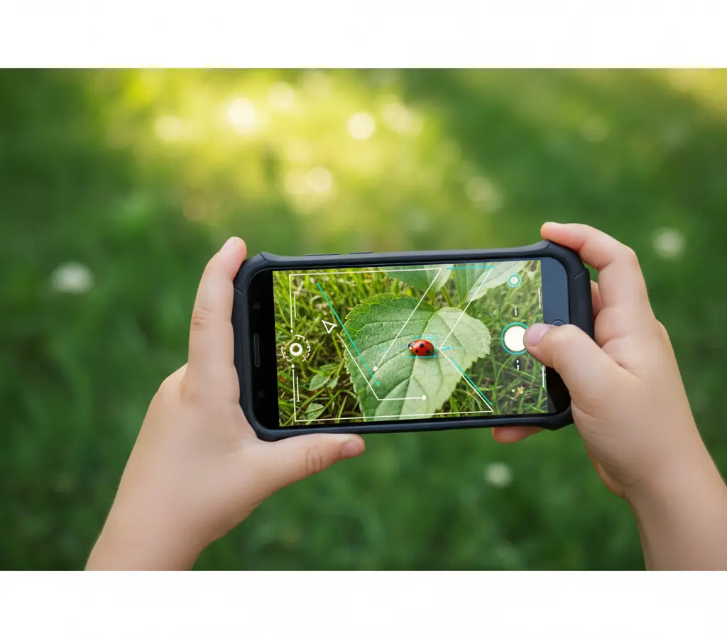 Freckle Phone: IA para crianças explorarem o mundo real