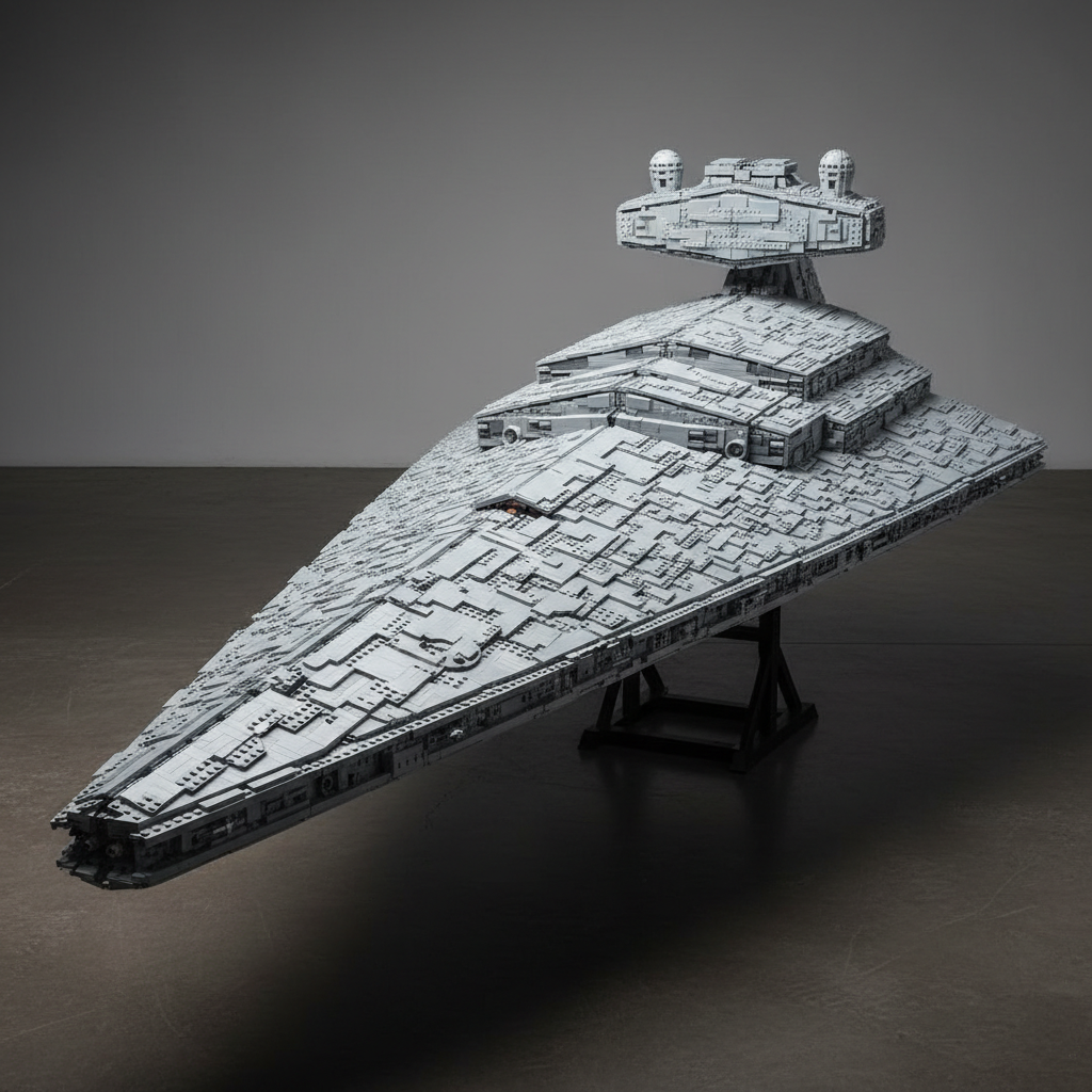 LEGO desafia a gravidade (e o bolso) com seu maior Star Destroyer