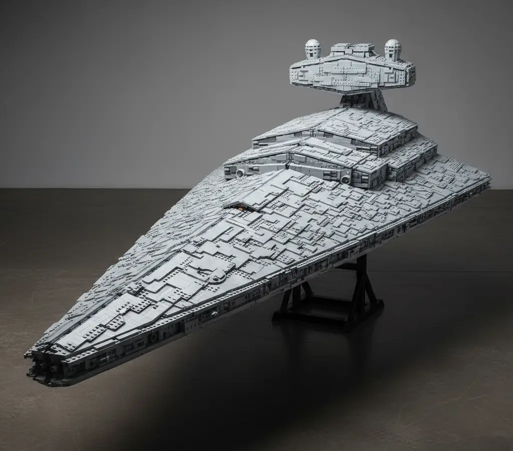 LEGO desafia a gravidade (e o bolso) com seu maior Star Destroyer