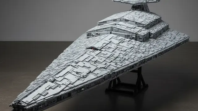 LEGO desafia a gravidade (e o bolso) com seu maior Star Destroyer