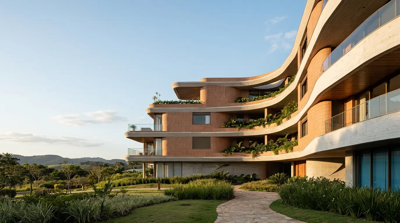 Zaha Hadid Architects desenha complexo residencial em Tirana com foco em eficiência climática
