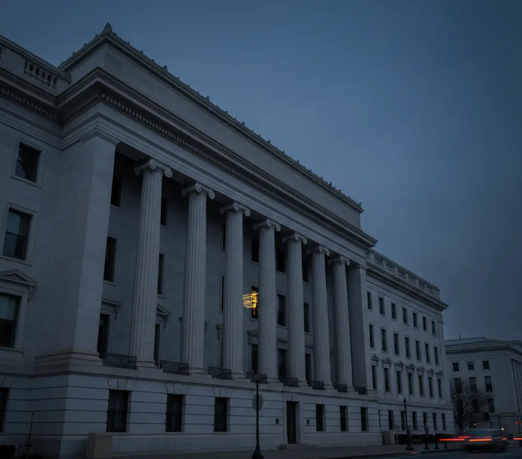 O Tesouro americano pisca, e o Bitcoin dispara
