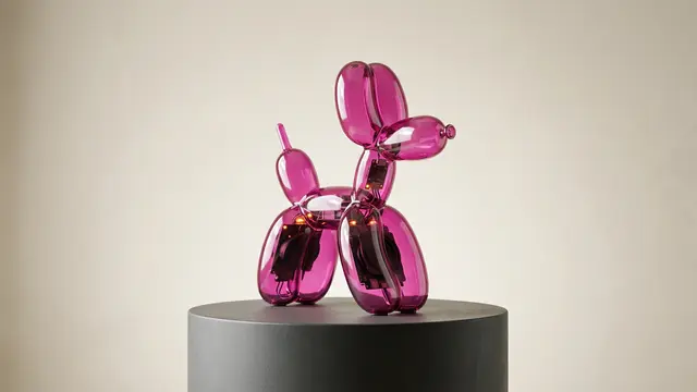 Jeff Koons e Lexon redefinem a fronteira entre escultura e objeto utilitário