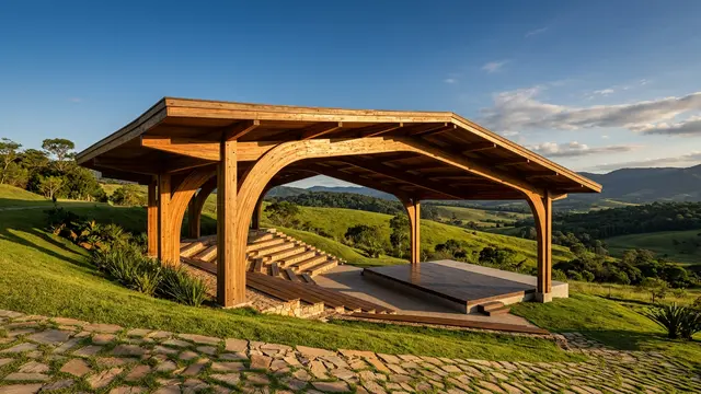 Studio Gang entrega teatro permanente para o Hudson Valley Shakespeare — um novo marco na paisagem