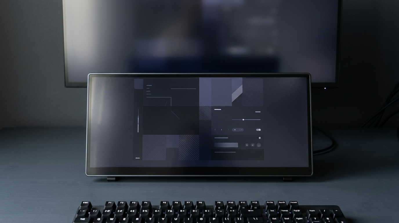 ASUS lança monitor secundário de 12,3 polegadas para otimizar setups de alta performance