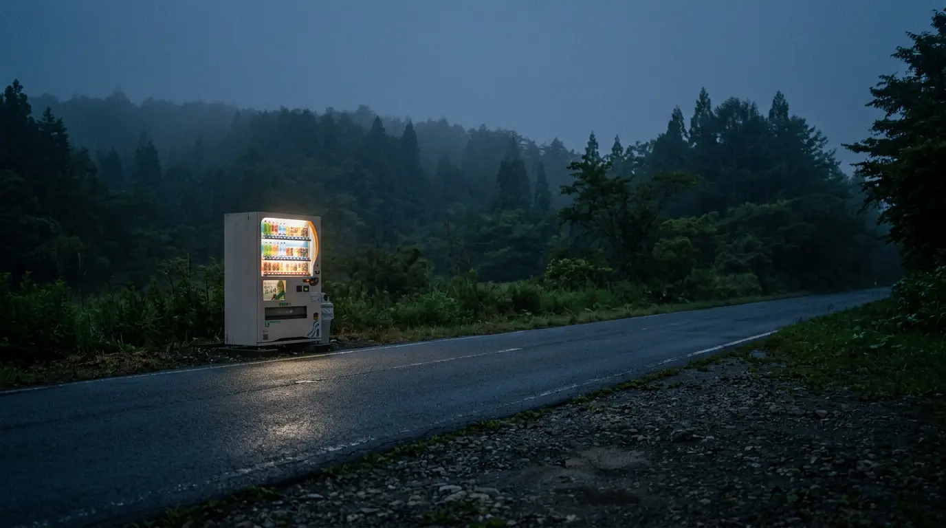 Máquinas de venda automática transformam estradas japonesas em pontos turísticos