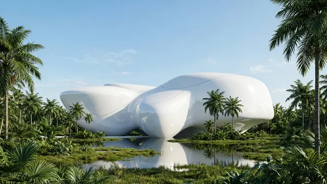 MAD transforma o horizonte de Haikou com o novo Museu de Ciência de Hainan