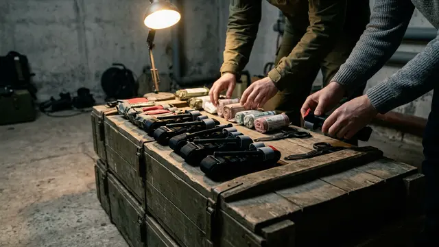 Veteranos dos EUA treinam civis ucranianos para sobrevivência em zonas de conflito