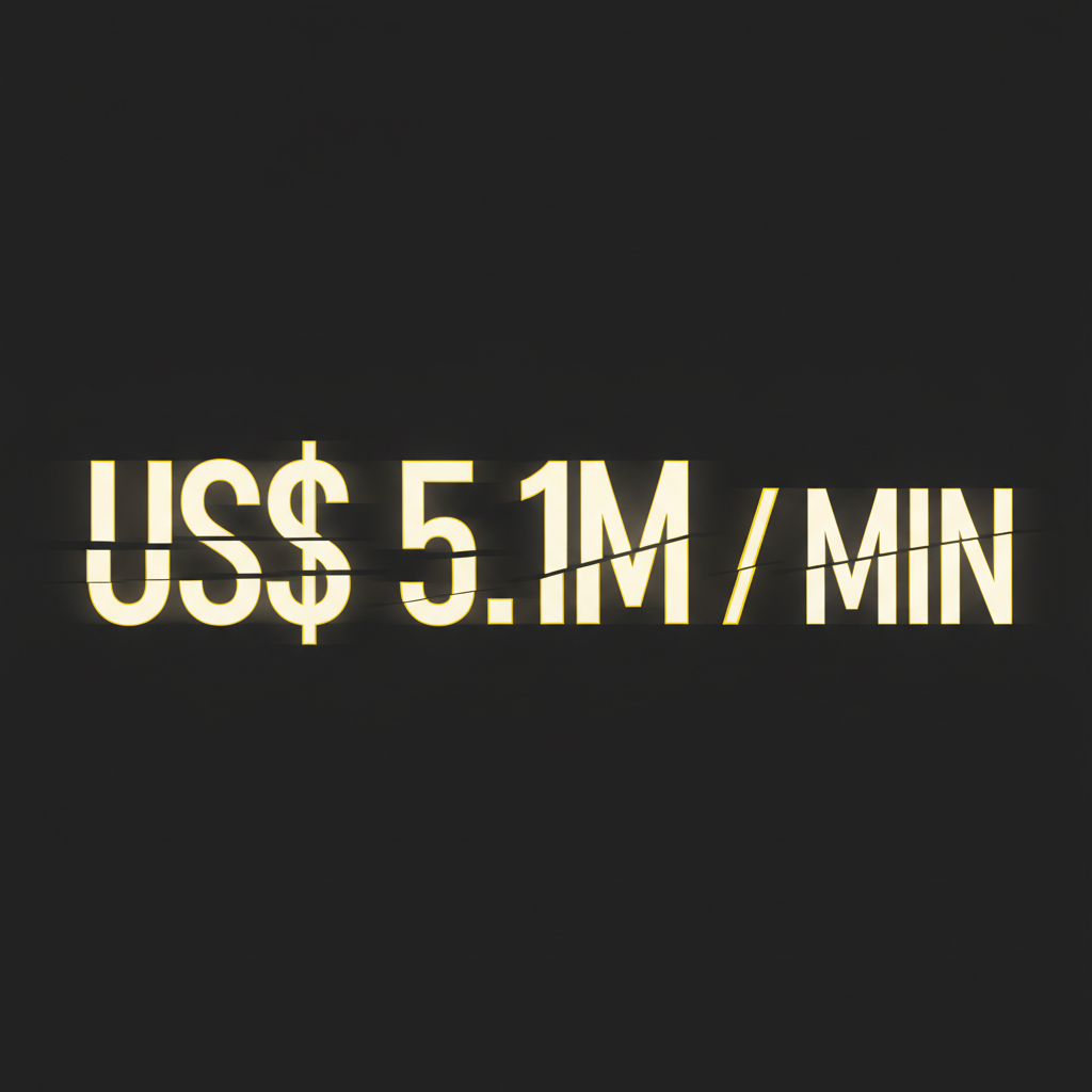 A conta de US$ 5 milhões por minuto do Tio Sam