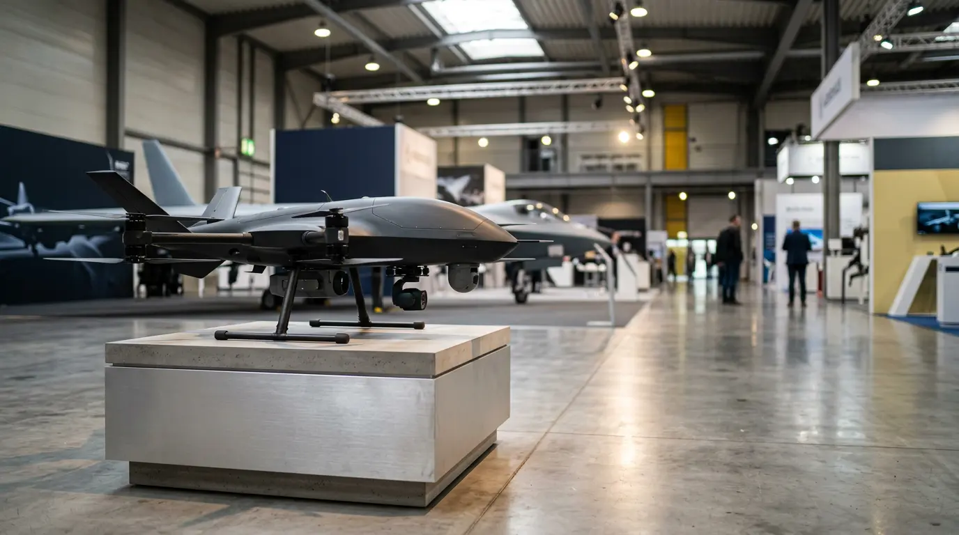 A vitrine de drones e acesso espacial da Europa na ILA Berlin 2026