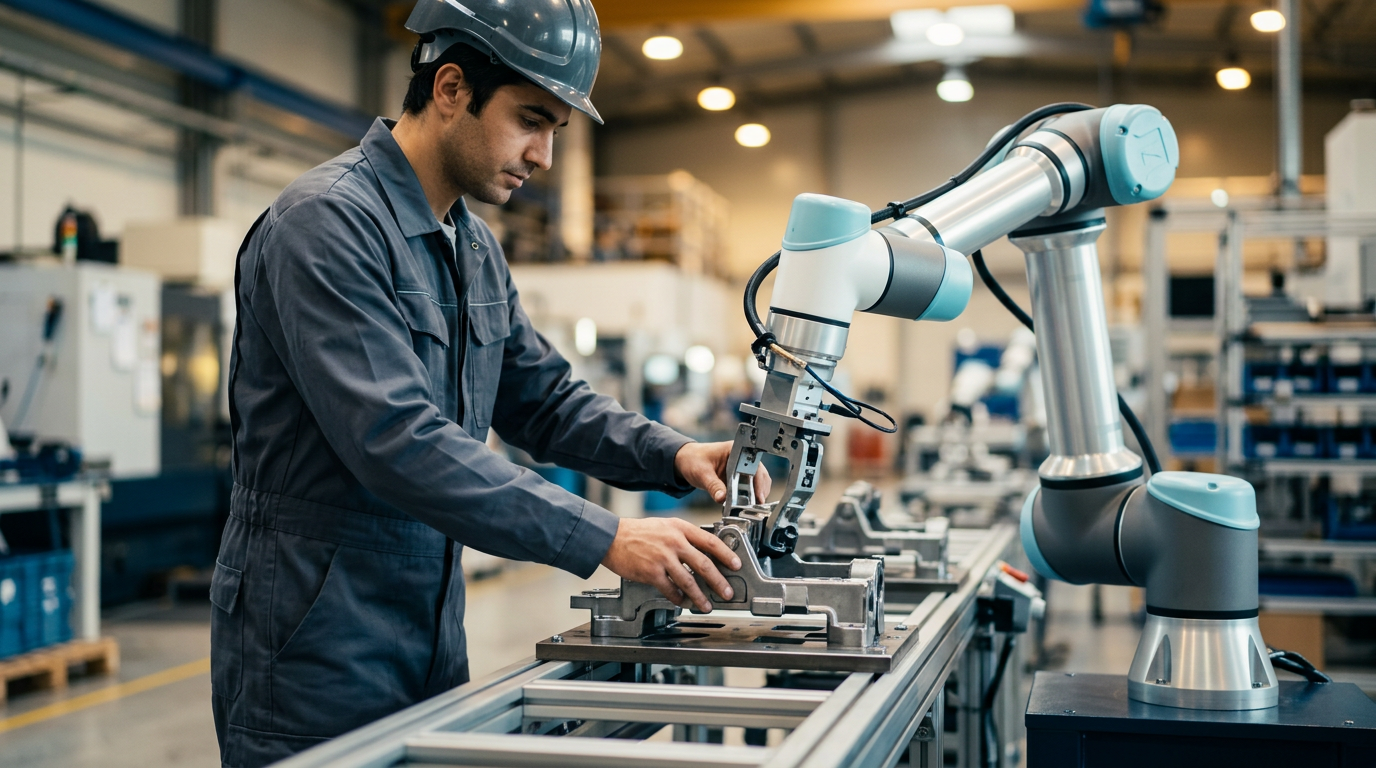 A tese da automação colaborativa: robótica como suporte ao trabalho fabril