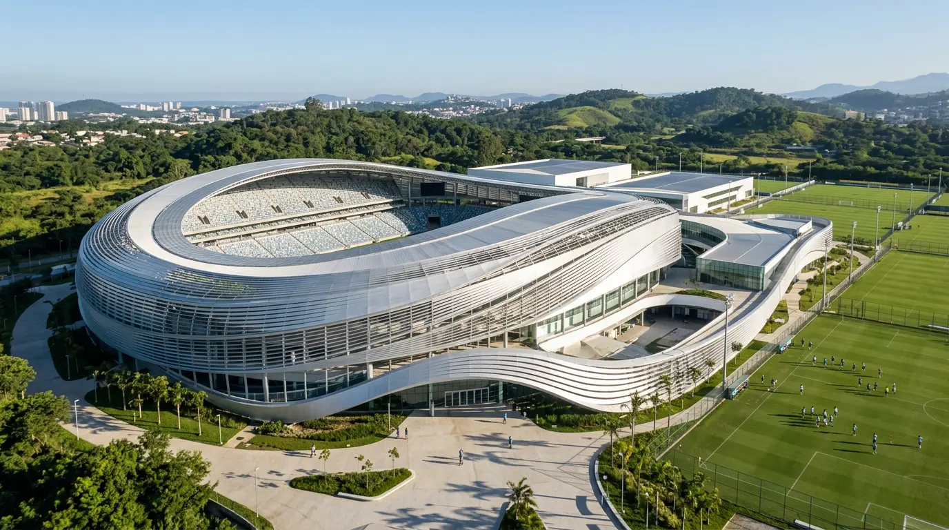 UNStudio inaugura sede da Federação Coreana de Futebol em Cheonan
