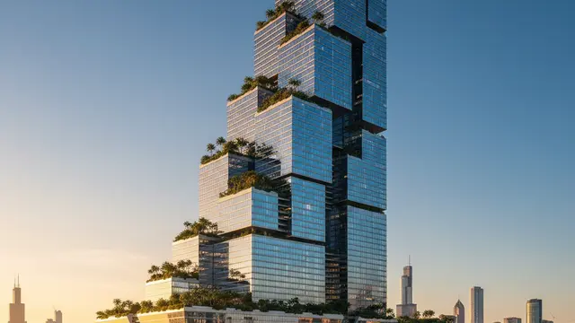 SOM volta às origens: um novo ícone para Chicago