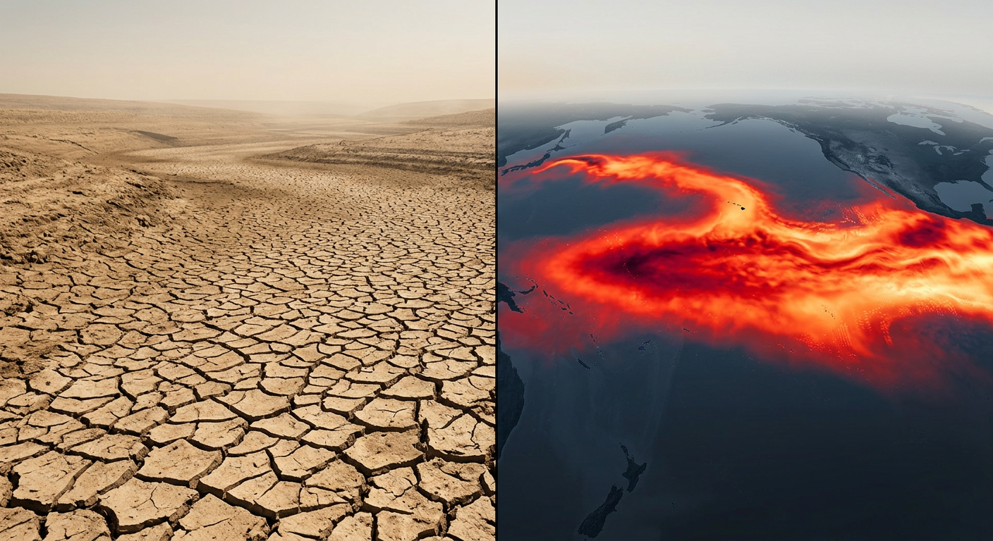 Modelos climáticos projetam El Niño recorde para 2027 — mas o risco é diferente de 1877