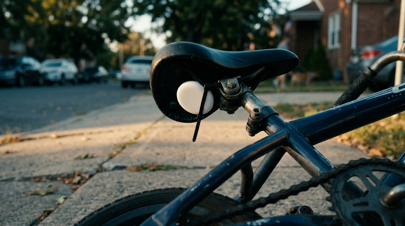 AirTag na bicicleta do filho — por que o monitoramento parental falha