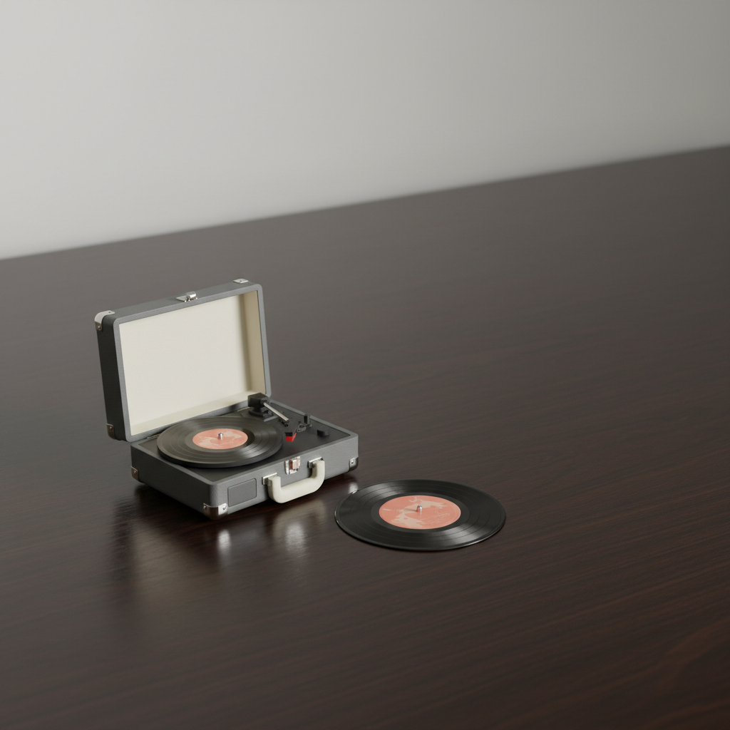 Tiny Vinyl fecha o cerco: a vitrola para o disco que já era mini