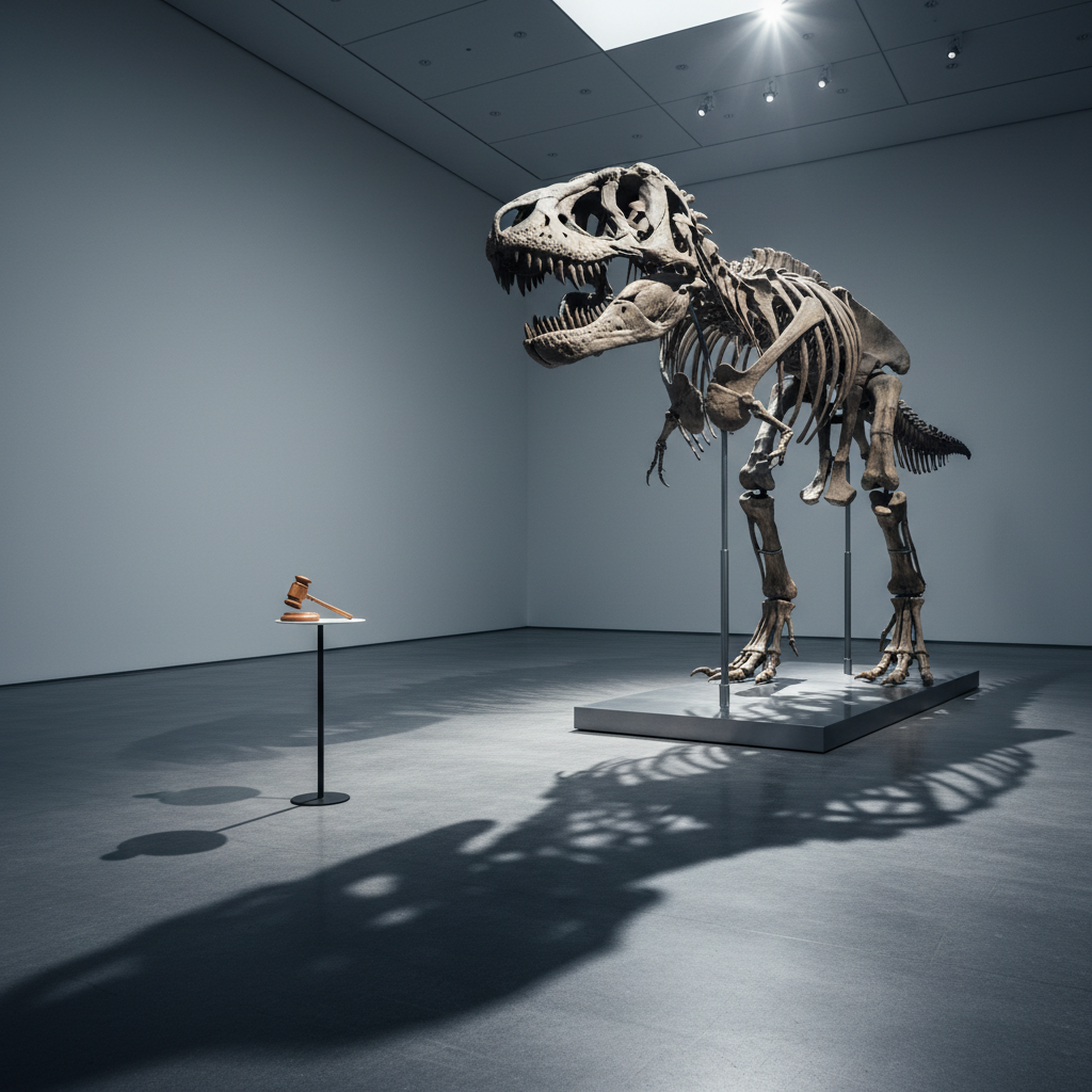 O novo mercado dos dinossauros: um T-Rex por US$ 50 milhões