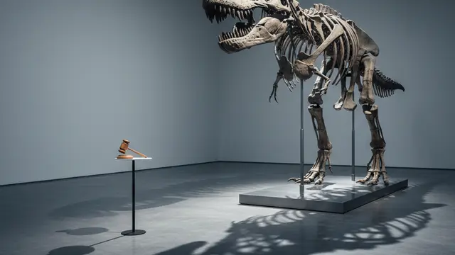O novo mercado dos dinossauros: um T-Rex por US$ 50 milhões