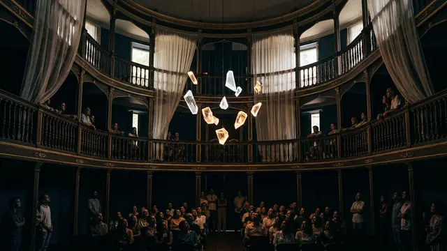 Bomma transforma resíduos de cristal em instalação luminosa na Dinamarca
