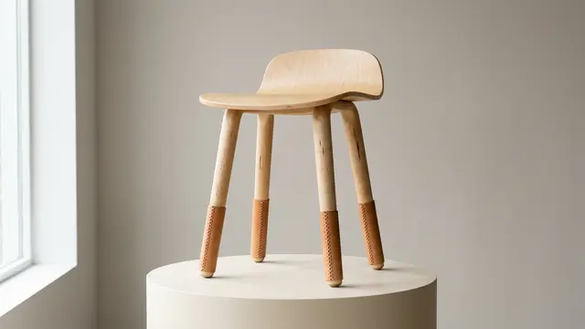 Artek e Hender Scheme unem design finlandês e técnica japonesa em móveis de couro
