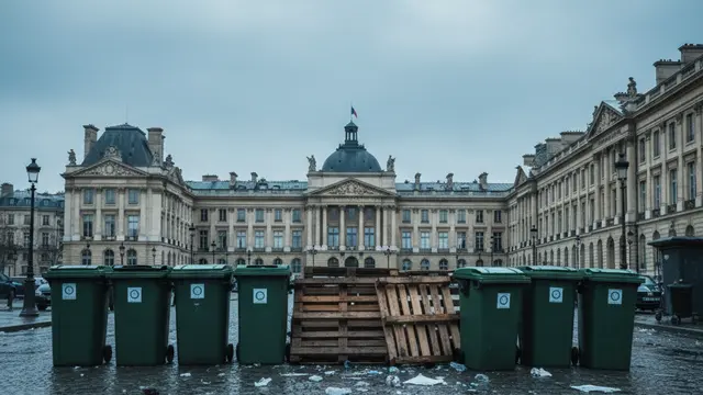 França em crise: greves e protestos expõem falha fiscal